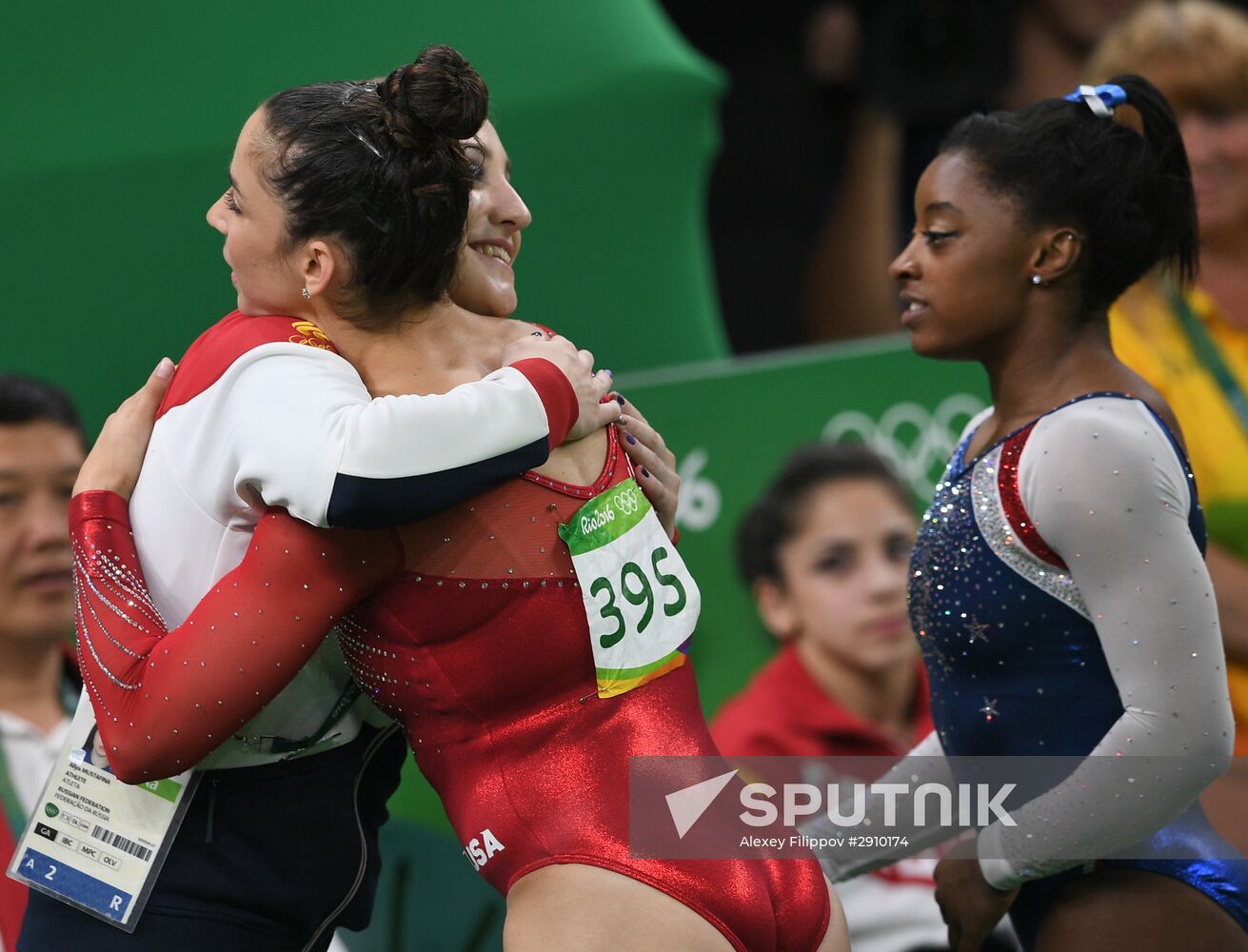 2016 Summer Olympics. Artistic gymnastics. Women. Individual all-around competition
