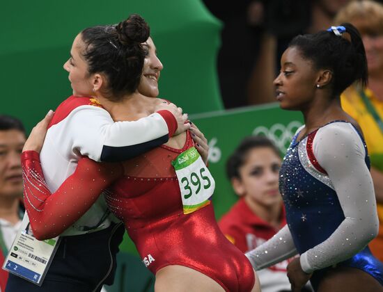 2016 Summer Olympics. Artistic gymnastics. Women. Individual all-around competition