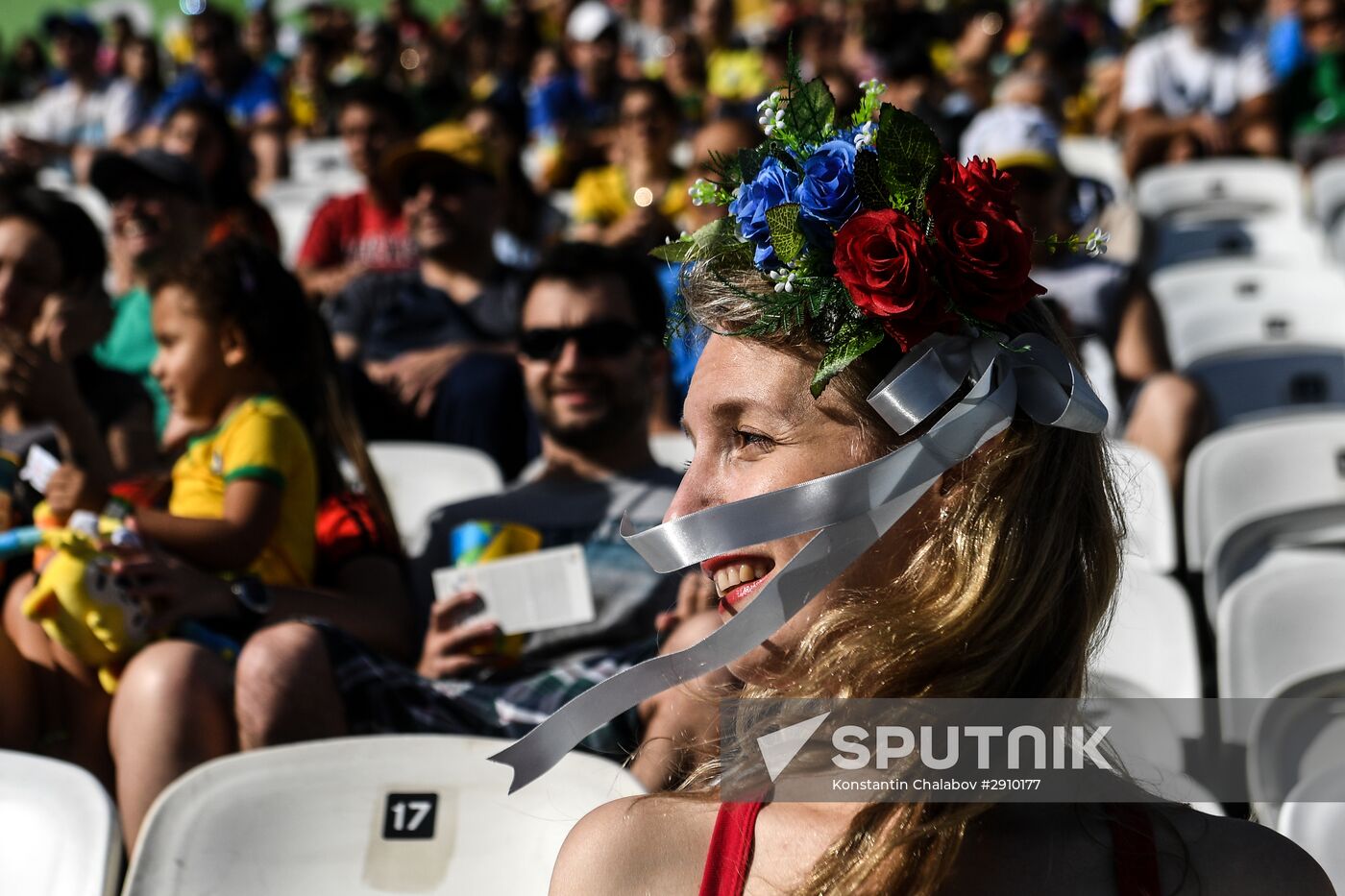 2016 Summer Olympics. Beach volleyball. Day Six