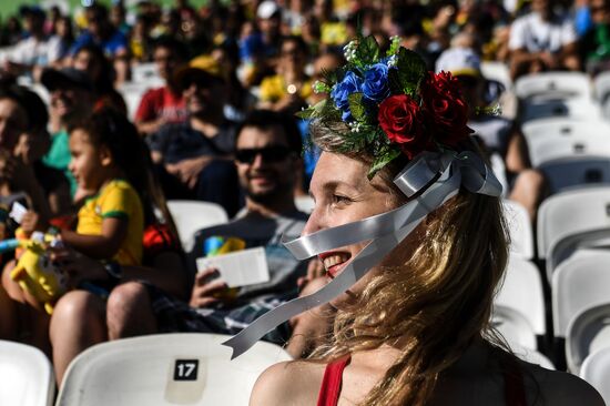 2016 Summer Olympics. Beach volleyball. Day Six