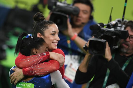 2016 Summer Olympics. Artistic gymnastics. Women. Individual all-around competition