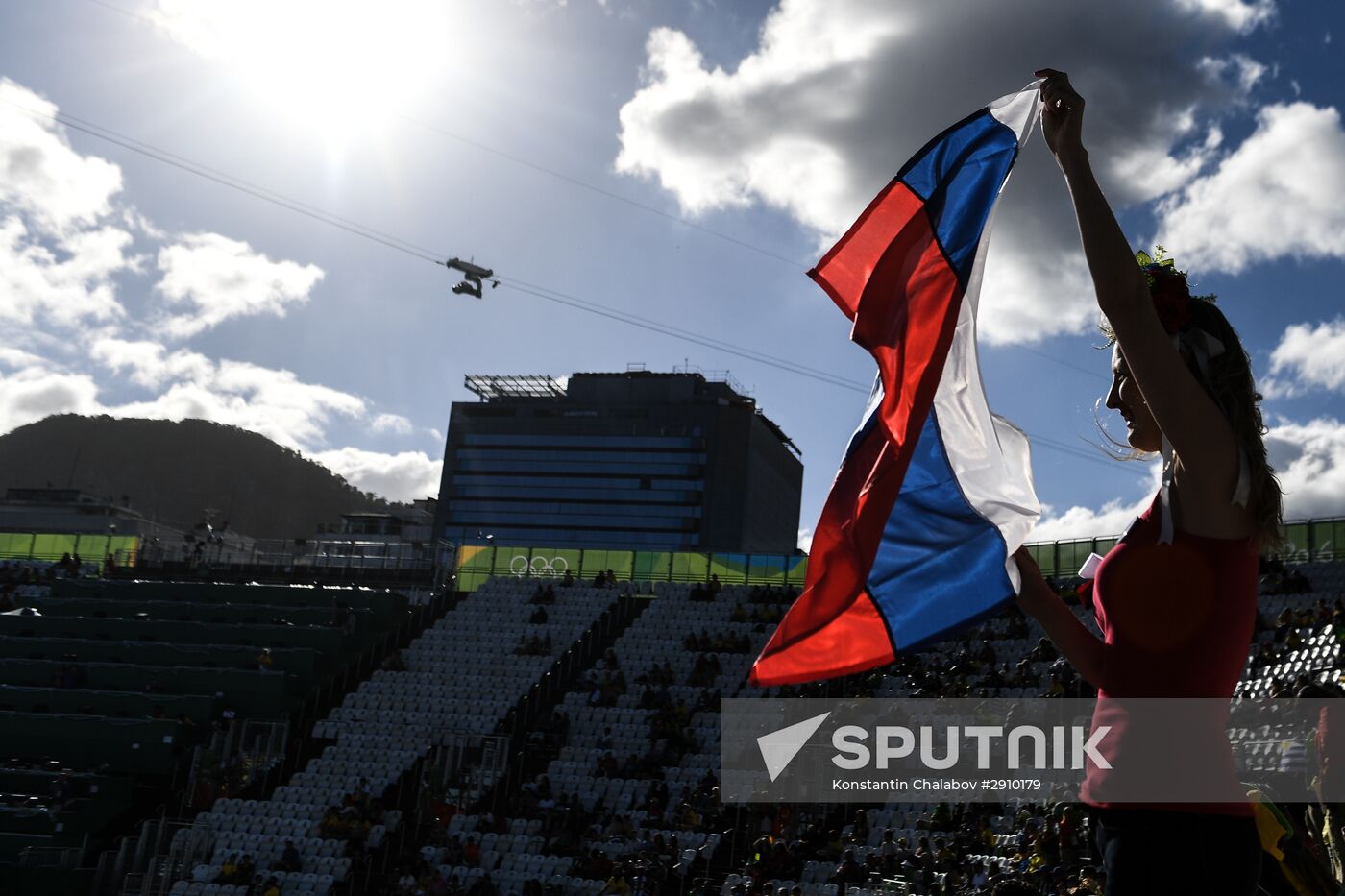 2016 Summer Olympics. Beach volleyball. Day Six