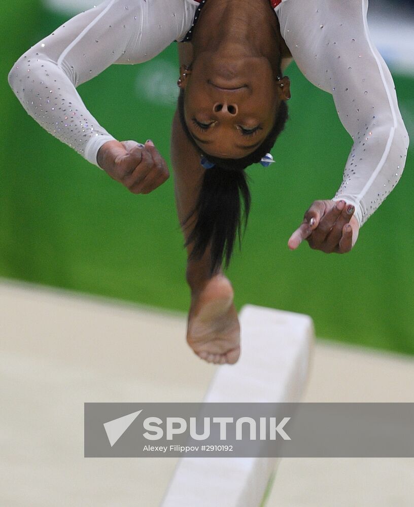 2016 Summer Olympics. Artistic gymnastics. Women. Individual all-around competition