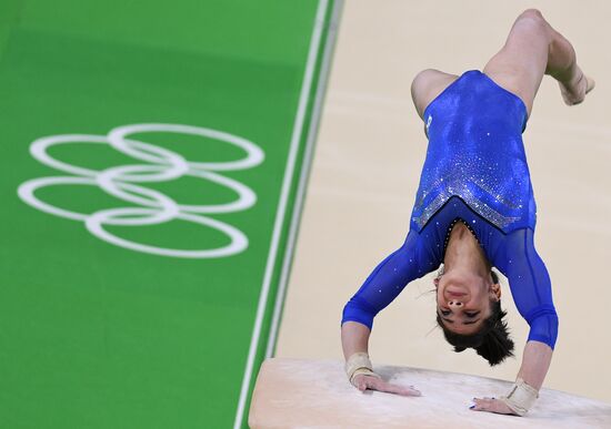2016 Summer Olympics. Artistic gymnastics. Women. Individual all-around competition