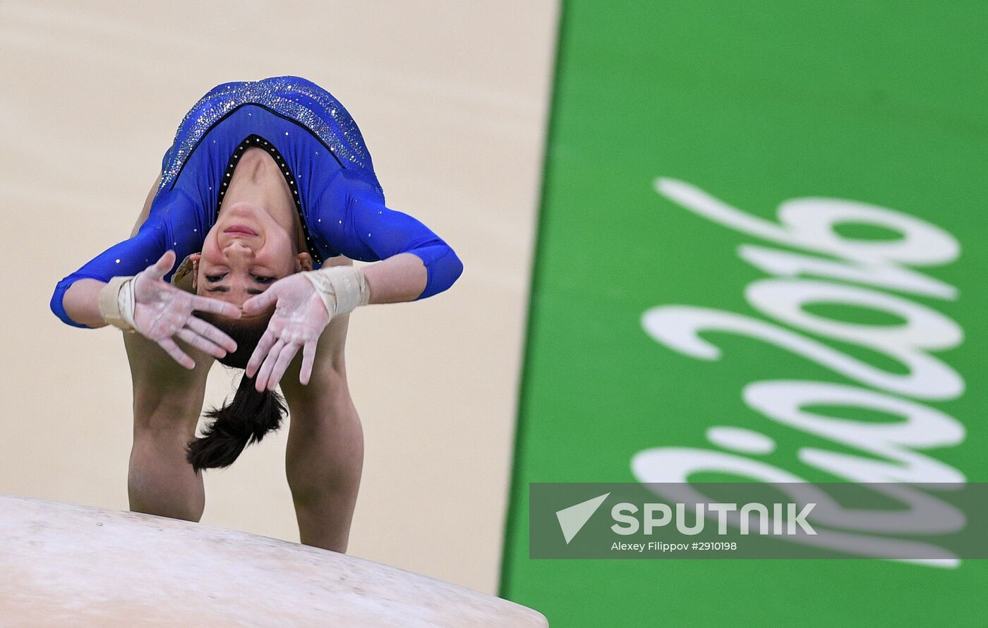2016 Summer Olympics. Artistic gymnastics. Women. Individual all-around competition