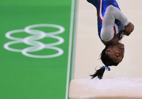 2016 Summer Olympics. Artistic gymnastics. Women. Individual all-around competition
