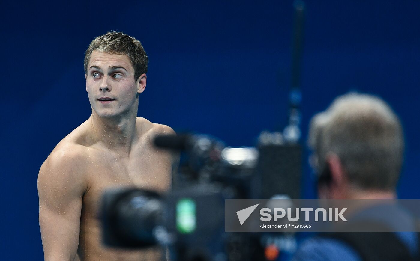 2016 Summer Olympics. Swimming. Day Six