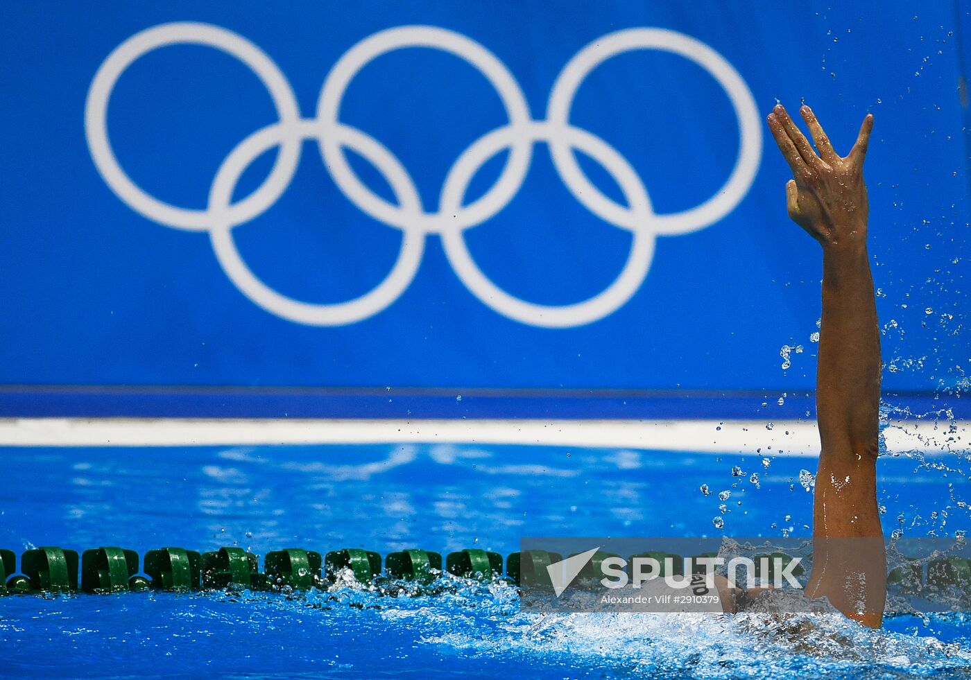 2016 Summer Olympics. Swimming. Day Six