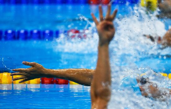 2016 Summer Olympics. Swimming. Day Six