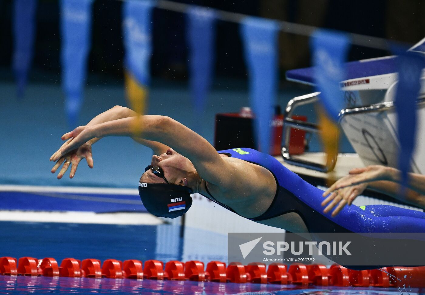 2016 Summer Olympics. Swimming. Day Six