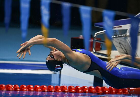 2016 Summer Olympics. Swimming. Day Six