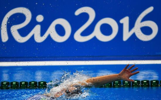 2016 Summer Olympics. Swimming. Day Six