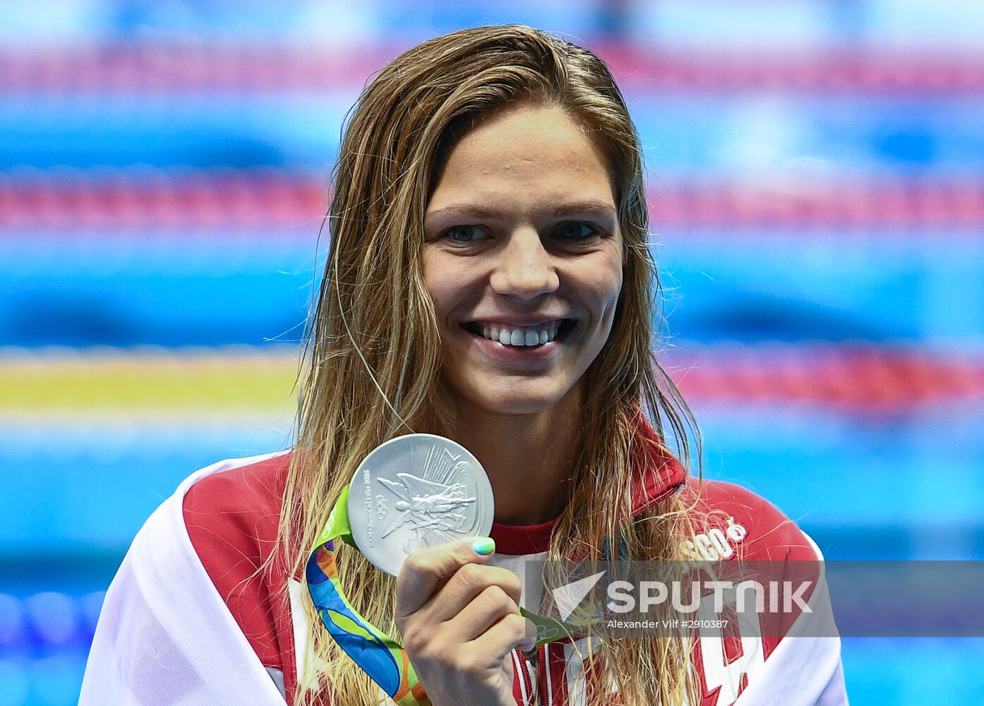 2016 Summer Olympics. Swimming. Day Six