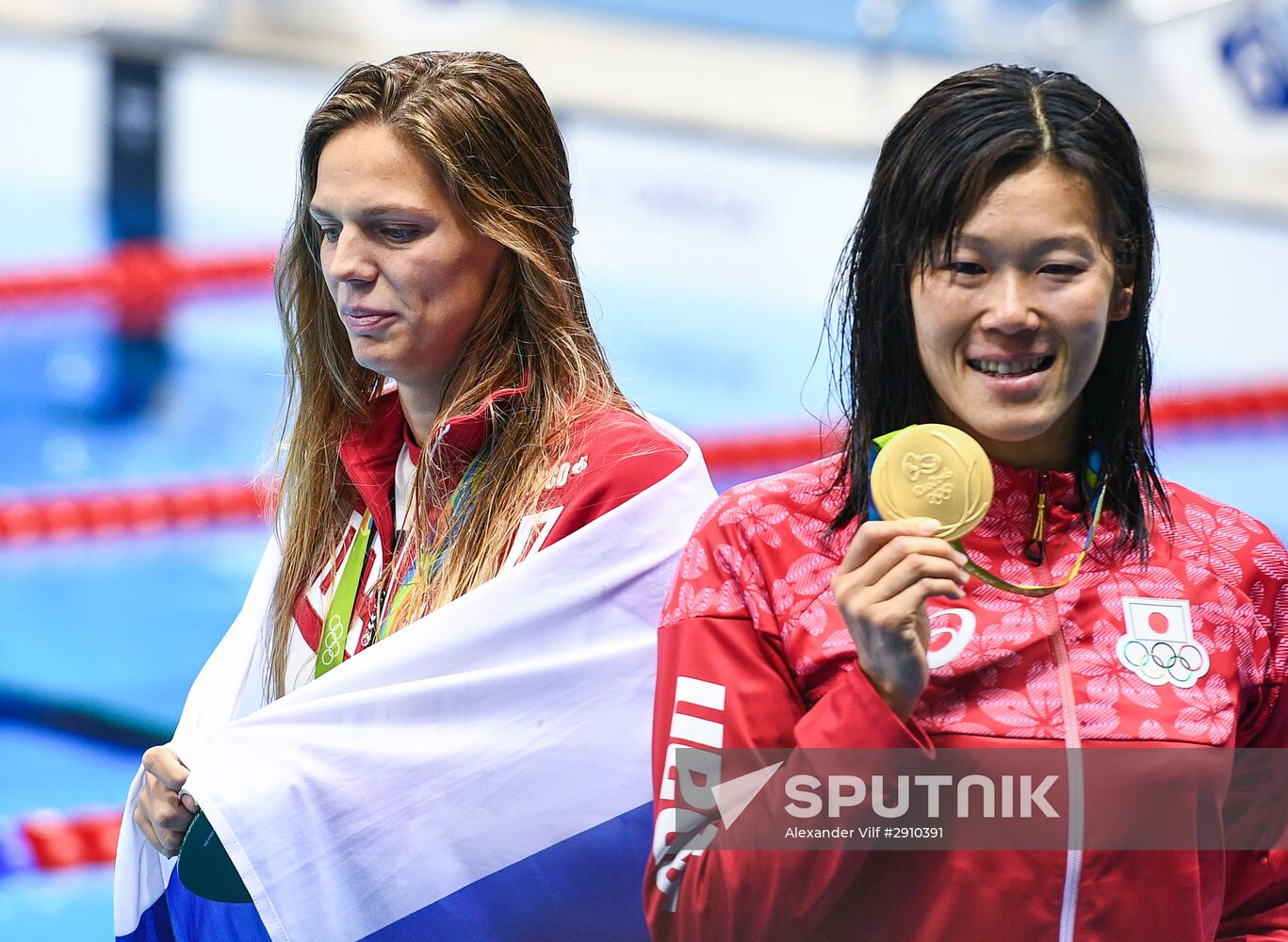 2016 Summer Olympics. Swimming. Day Six