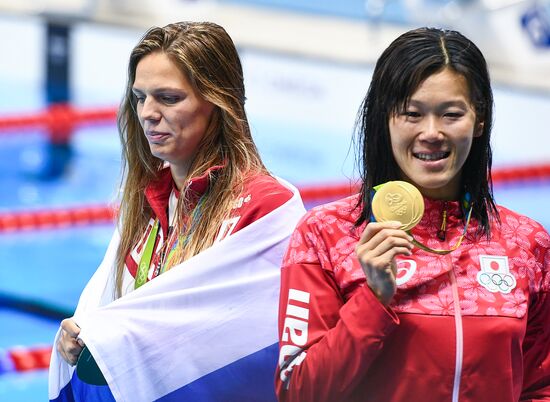 2016 Summer Olympics. Swimming. Day Six
