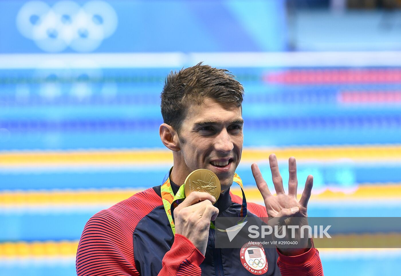 2016 Summer Olympics. Swimming. Day Six
