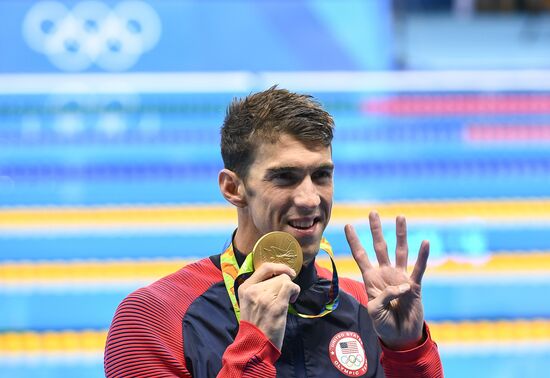 2016 Summer Olympics. Swimming. Day Six