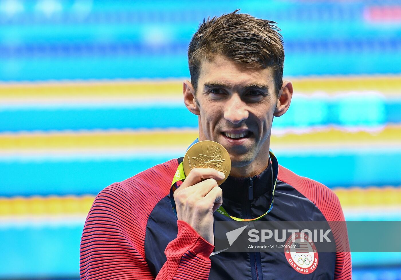 2016 Summer Olympics. Swimming. Day Six