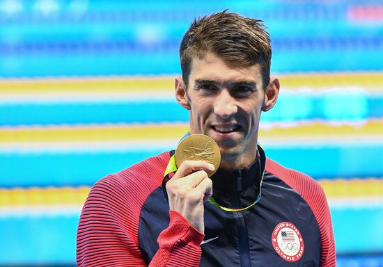 2016 Summer Olympics. Swimming. Day Six