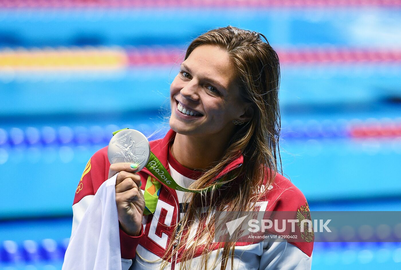 2016 Summer Olympics. Swimming. Day Six