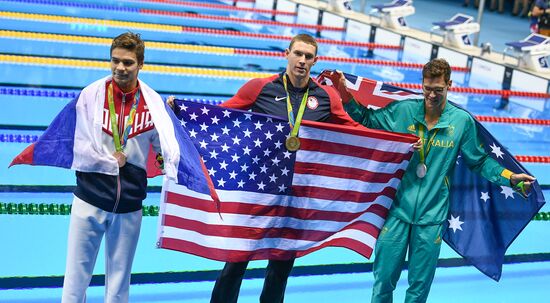 2016 Summer Olympics. Swimming. Day Six