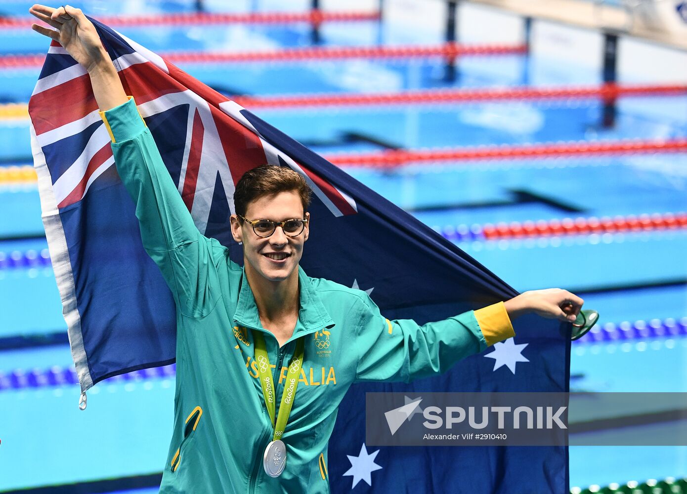 2016 Summer Olympics. Swimming. Day Six