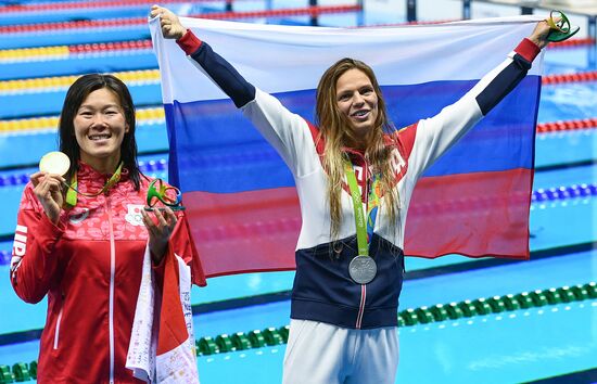 2016 Summer Olympics. Swimming. Day Six