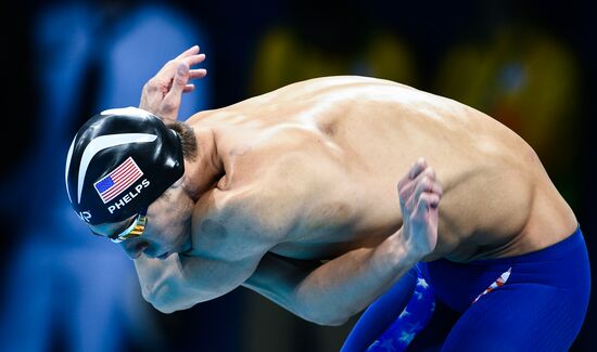 2016 Summer Olympics. Swimming. Day Six