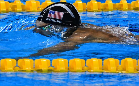 2016 Summer Olympics. Swimming. Day Six