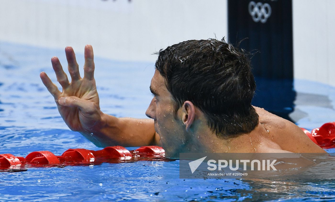 2016 Summer Olympics. Swimming. Day Six