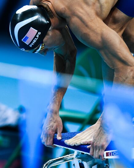 2016 Summer Olympics. Swimming. Day Six