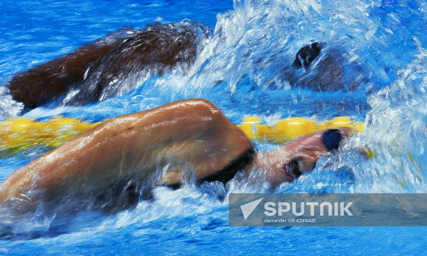 2016 Summer Olympics. Swimming. Day Six