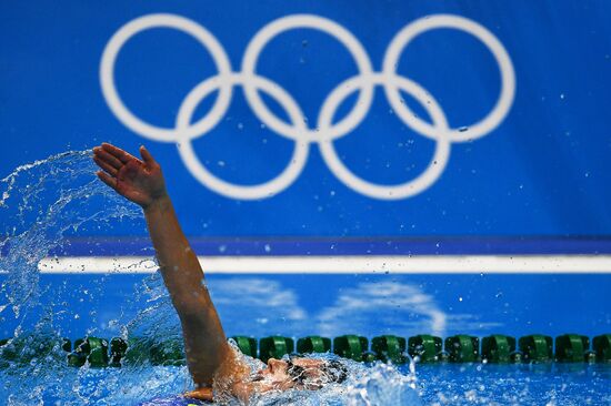 2016 Summer Olympics. Swimming. Day Six