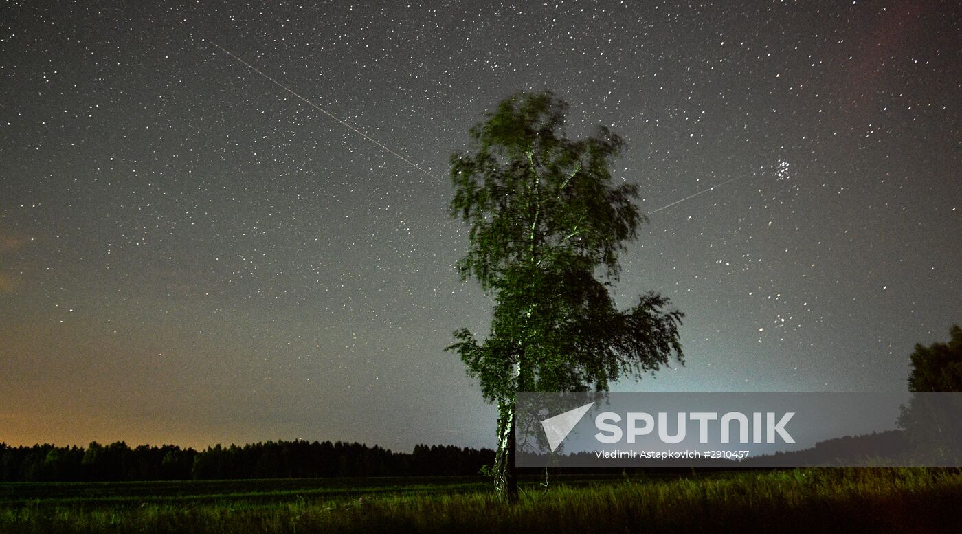 Perseid meteor shower