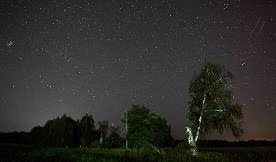 Perseid meteor shower