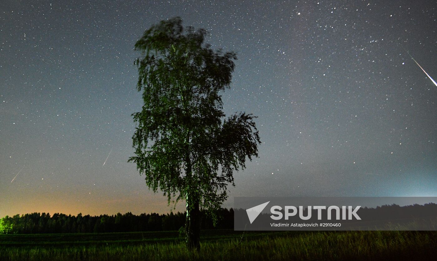 Perseid meteor shower