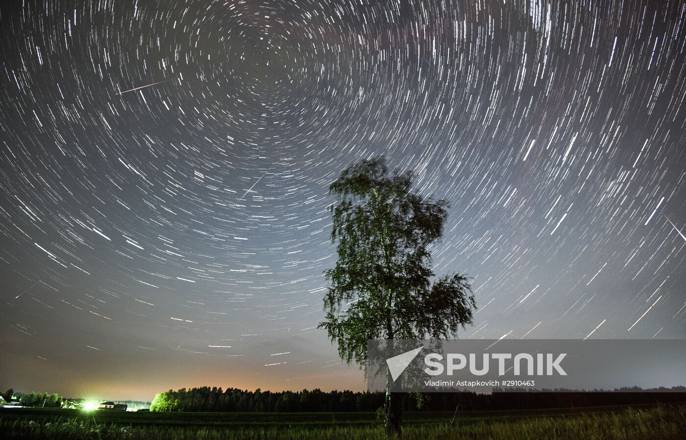 Perseid meteor shower
