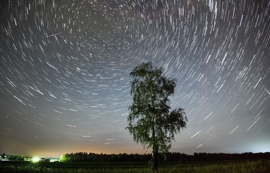 Perseid meteor shower