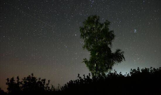 Perseid meteor shower