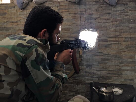 Situation in south-east Aleppo