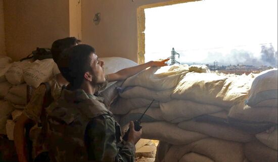 Situation in south-east Aleppo