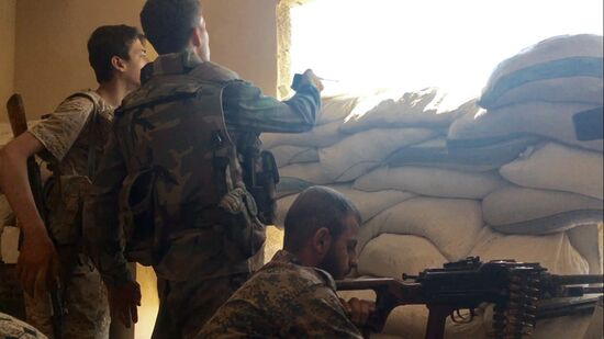 Situation in south-east Aleppo