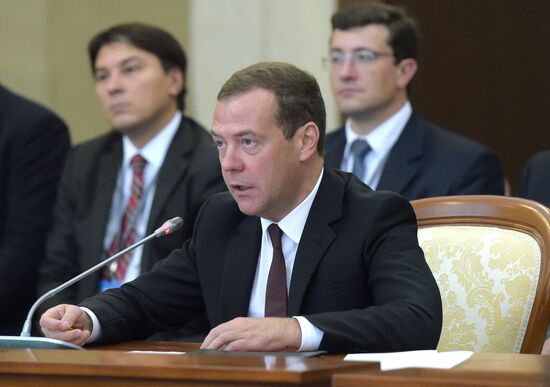Dmitry Medvedev visits Southern Federal District