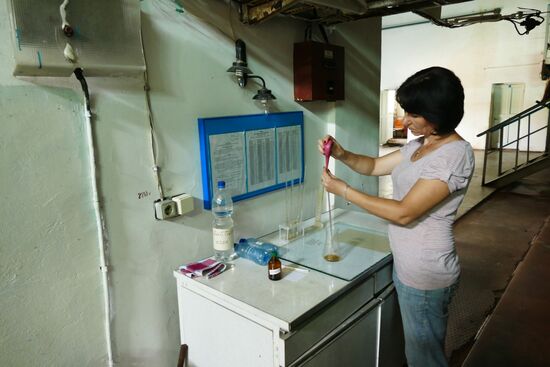 Aftermath of Donetsk filter plant shelling