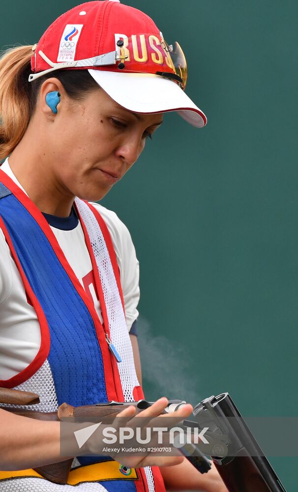 2016 Summer Olympics. Shooting sport. Women's skeet