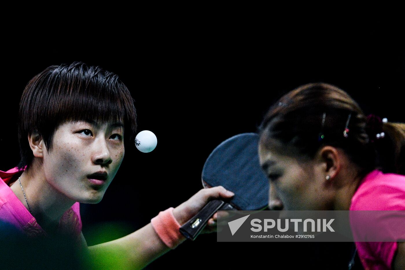 2016 Olympics. Table Tennis. Women's doubles. Day One
