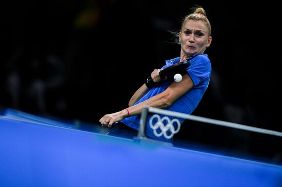 2016 Olympics. Table Tennis. Women's team doubles. Day One