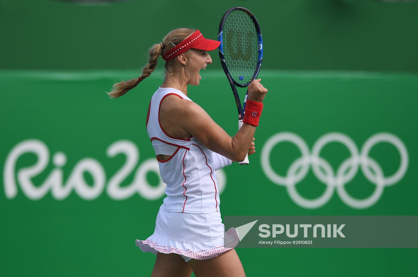 2016 Summer Olympics. Tennis. Doubles. Semifinal