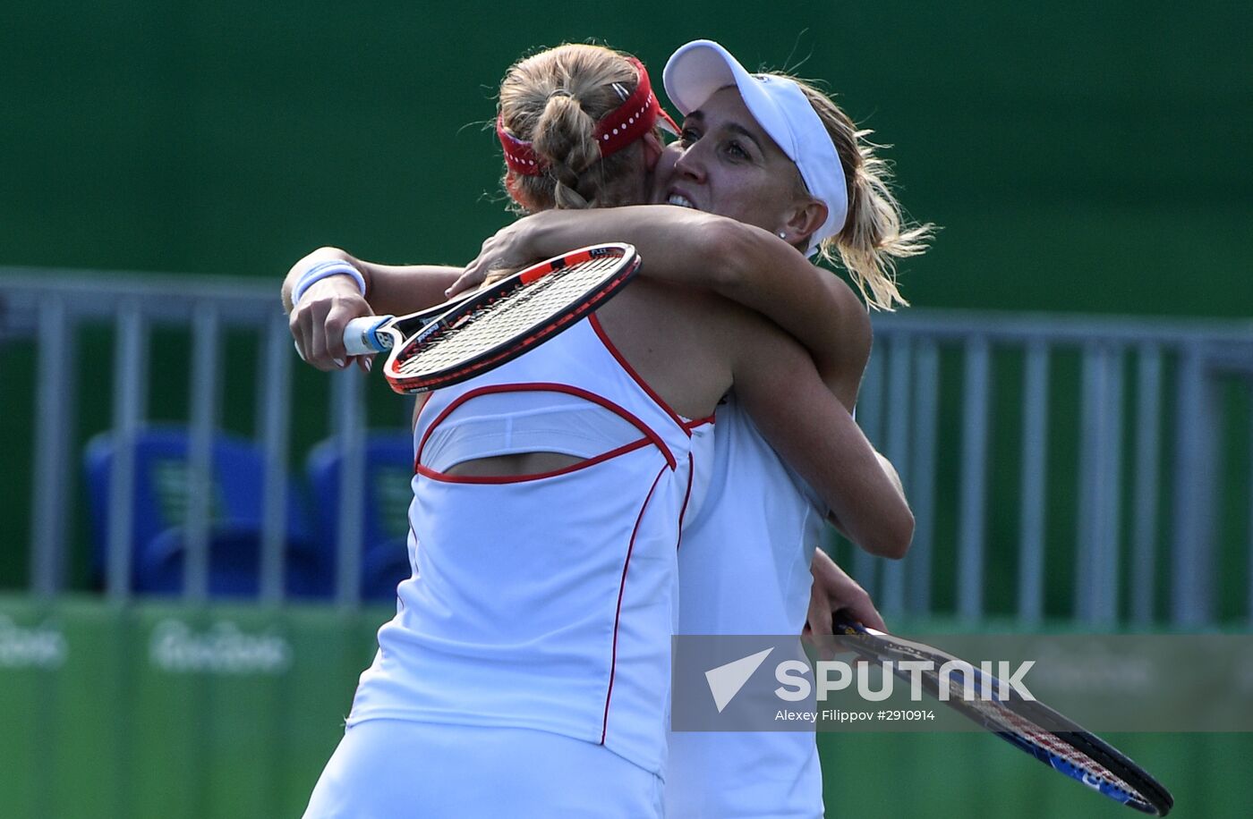 Summer Olympics 2016. Tennis. Doubles. Semifinals