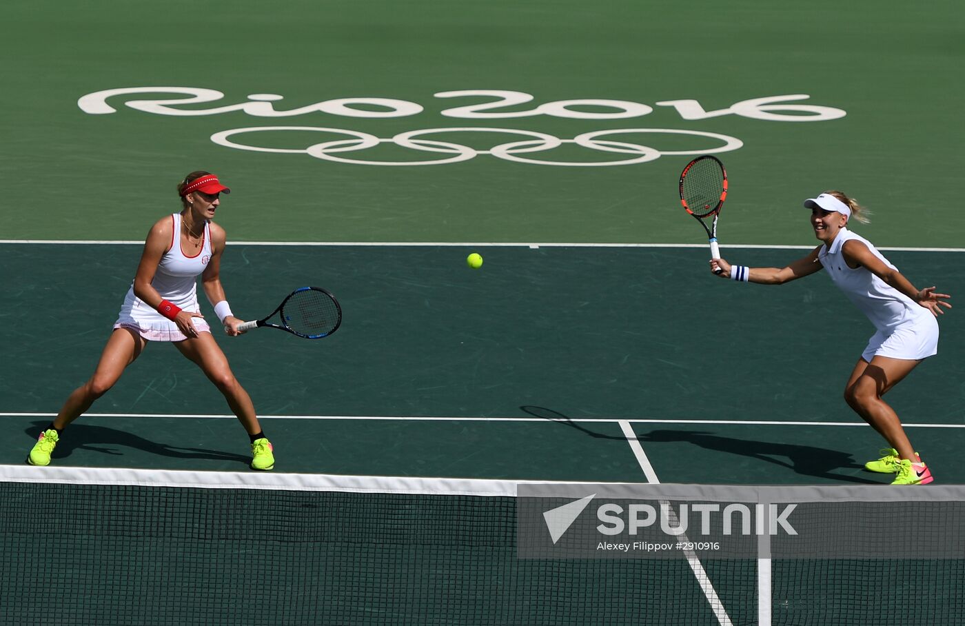 Summer Olympics 2016. Tennis. Doubles. Semifinals